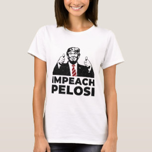 Impeach Nancy Pelosi Pro Trump Shifty Schiff Whist T-Shirt