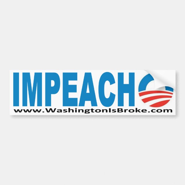 IMPEACH O Bumper Sticker (Front)