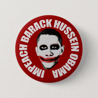 Impeach Obama 6 Cm Round Badge