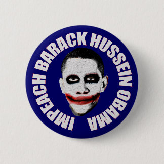Impeach Obama 6 Cm Round Badge