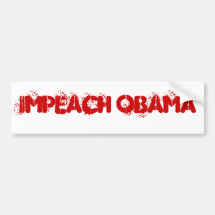 IMPEACH OBAMA BUMPER STICKER