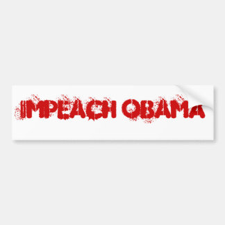 IMPEACH OBAMA BUMPER STICKER
