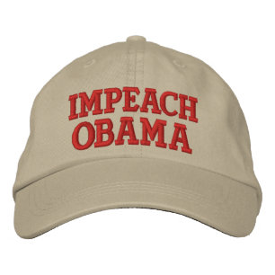 IMPEACH OBAMA EMBROIDERED HAT