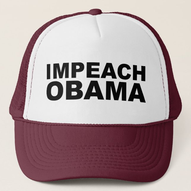 IMPEACH OBAMA Hat (Front)