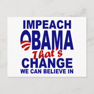 Impeach Obama Postcard
