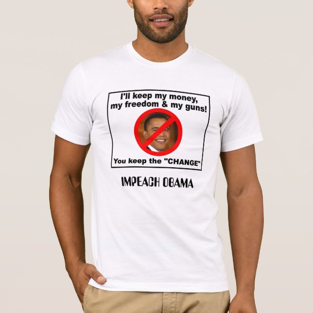 Impeach OBAMA T-Shirt (Front)