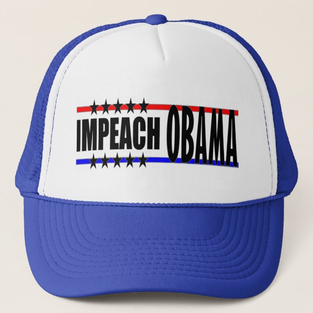 Impeach Obama Trucker Hat (Front)