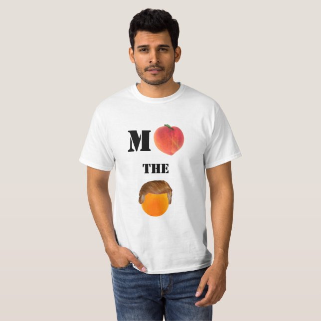Impeach the Orange Basic T-shirt (Front Full)