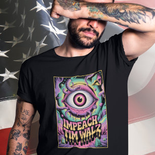 Impeach Tim Walz Quality Learing Center Fraud T-Shirt