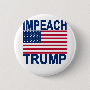 IMPEACH TRUMP . 6 CM ROUND BADGE