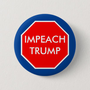 Impeach Trump 6 Cm Round Badge