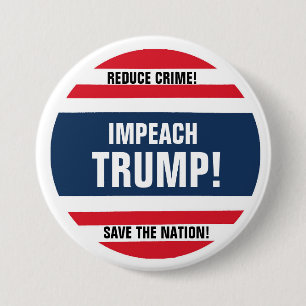 Impeach Trump! 7.5 Cm Round Badge