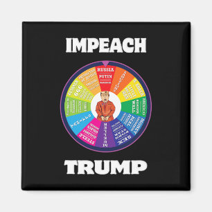 Impeach Trump Anti Trump Shirt Funny Political  Magnet