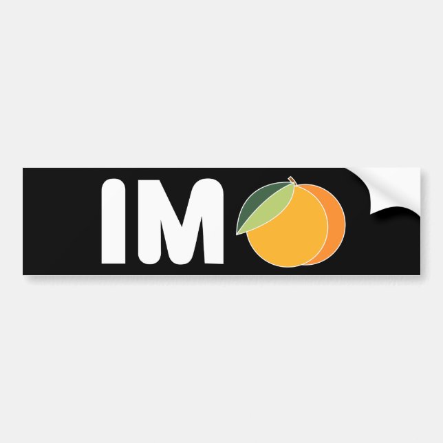 Impeach Trump Bumper Sticker (Front)