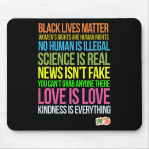 Impeach Trump Edition Black Lives Nasty Woman Resi Mouse Pad