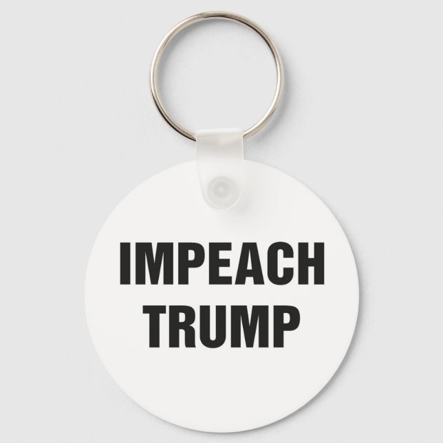 IMPEACH TRUMP KEY RING (Front)