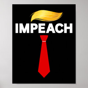 Impeach Trump Protest Against Trump  Poster