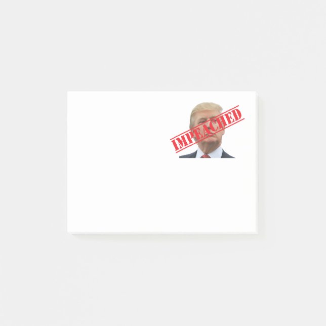 Impeached Post-it Notes (Front)