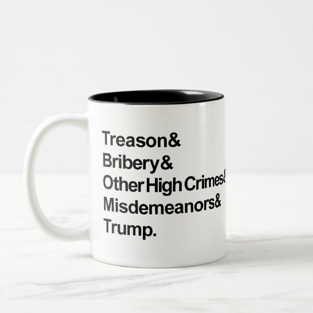 Impeachment Coffee Mug (Left)