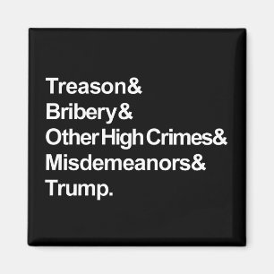 Impeachment Magnet (Black)