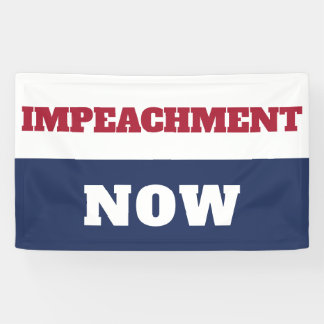 Impeachment Now Anti Trump Trumpism Banner