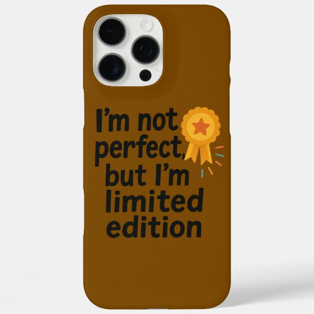 Imperfectly Rare: Limited Edition Confidence Case-Mate iPhone Case (Back)