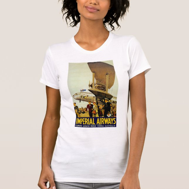 Imperial Airways Arrival T-Shirt (Front)