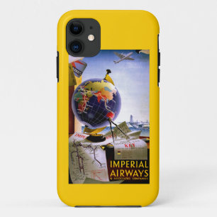 Imperial Airways Globe Case-Mate iPhone Case