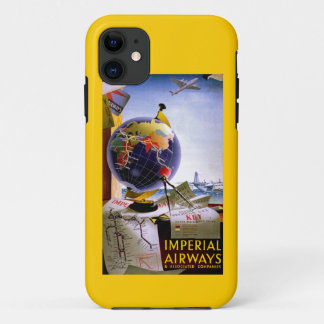 Imperial Airways Globe Case-Mate iPhone Case