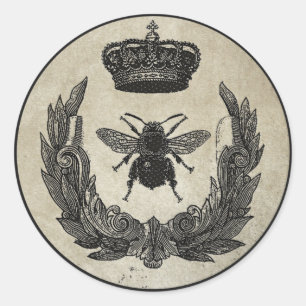Imperial Bee Classic Round Sticker