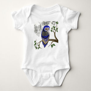 Imperial blue baby bodysuit
