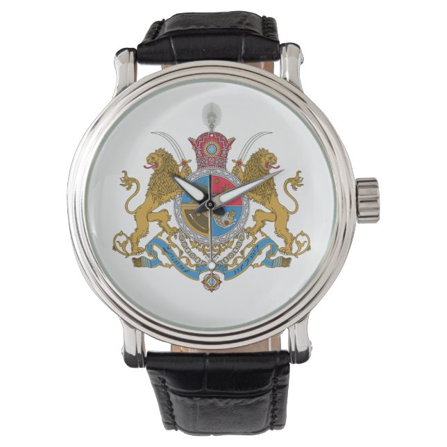 Imperial Coat of Arms of Iran (1925-1979) Watch (Front)