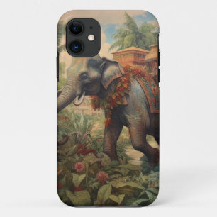 Imperial Elephant & Golden Pavilion Vintage Case-Mate iPhone Case