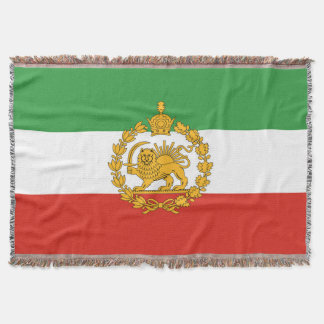 Imperial_Emblem_of_the_Pahlavi_DynastThrow Blanket