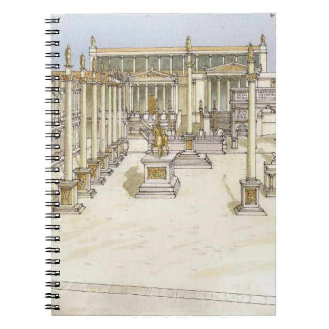 Imperial Forum. Rome Spiral Notebook (Front)