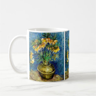 Imperial Fritillaries in a Copper Vase - Van Gogh Coffee Mug