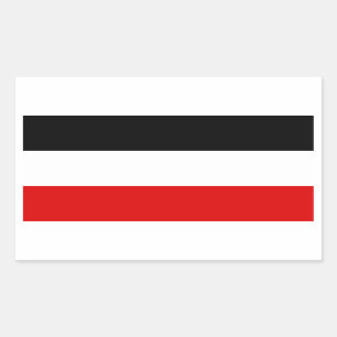 Imperial German Flag Rectangular Sticker