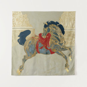 Imperial Golden Horse Tapestry