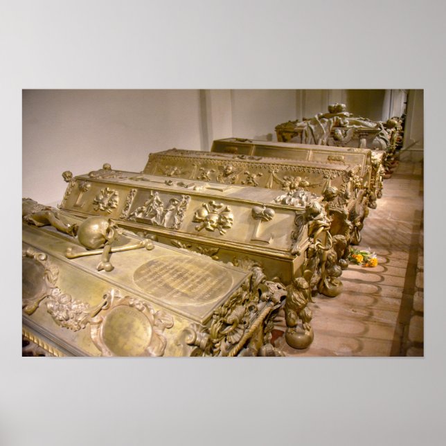 Imperial Habsburg Crypt, Vienna, Austria Poster (Front)