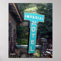 Imperial Hotel Sign, Cripple Creek, Colorado