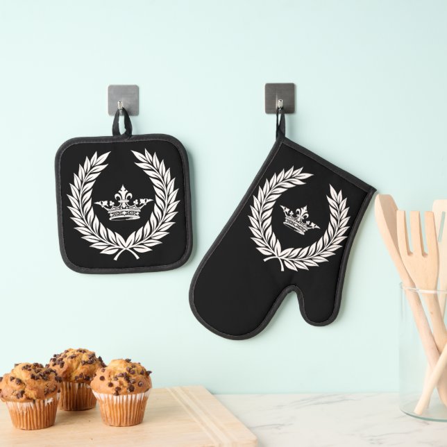 Imperial  oven mitt & pot holder set (Insitu(Hanging))