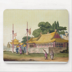 Imperial Palace, Tokyo, plate 54 from 'Le Costume Mouse Pad