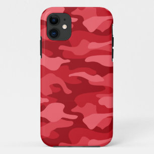 Imperial Red Monocolor Camo Case-Mate iPhone Case