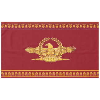 Imperial Roman SPQR Eagle Tablecloth