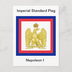 Imperial Standard Flag of Napoleon I Postcard