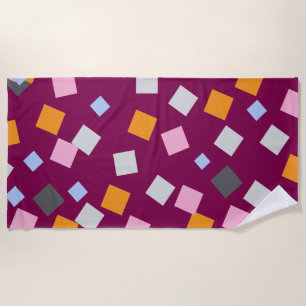 Imperial Wine Beach Towel