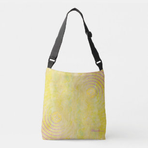 ”Imperial Yellow” AUM Crossbody Bag