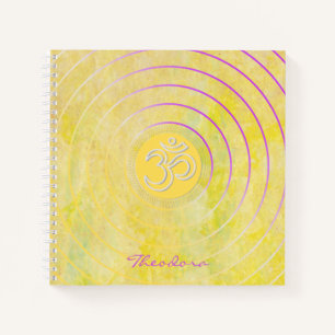 ”Imperial Yellow” AUM Notebook