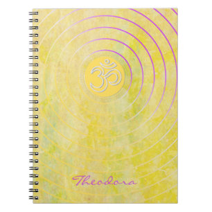 ”Imperial Yellow” AUM Notebook
