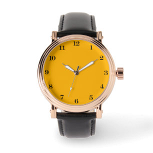 Imperial Yellow Solid Colour Watch